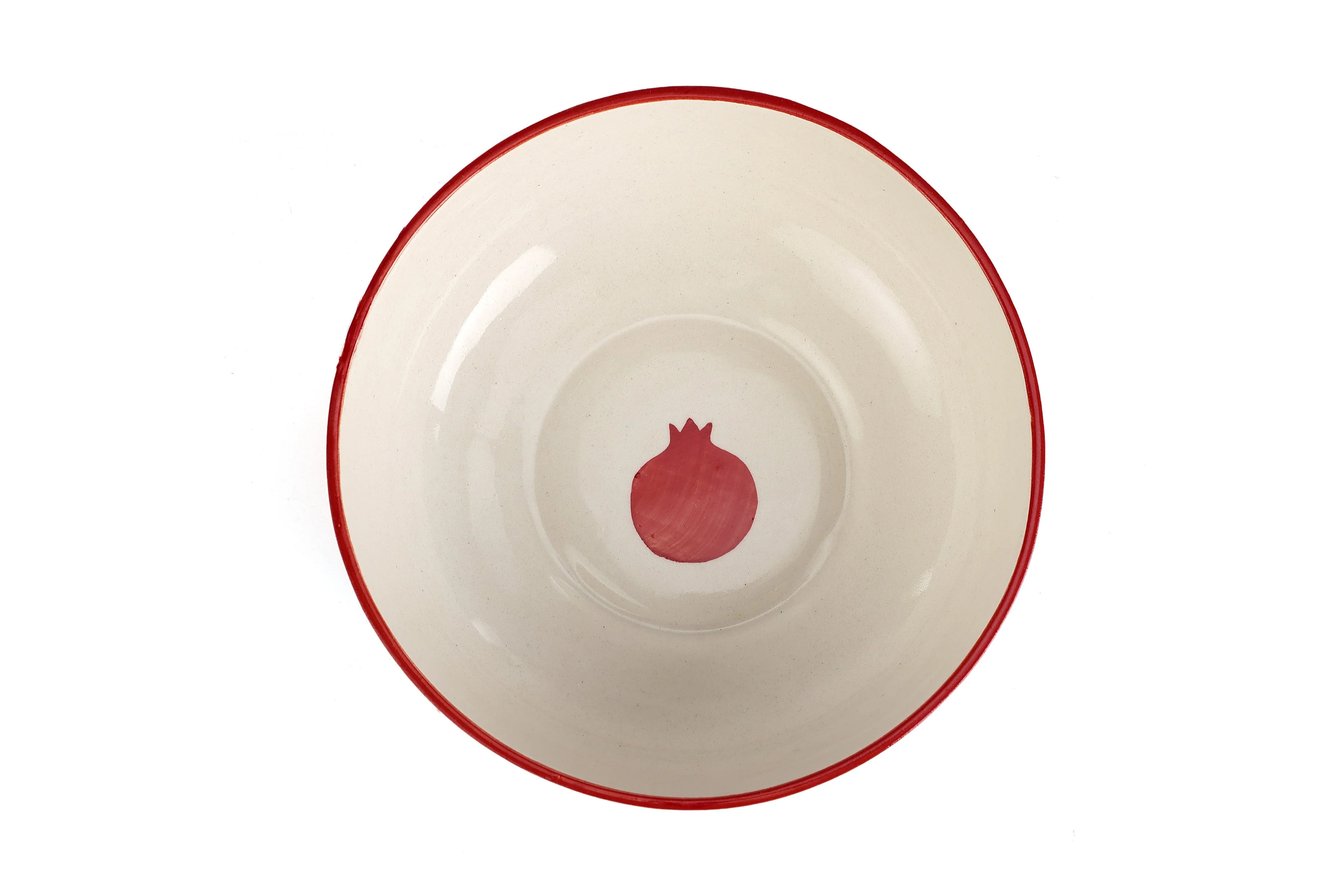 Indian Anaar Bowl, Red - 2.5x7 Inches  (Set of 4) - Image 2