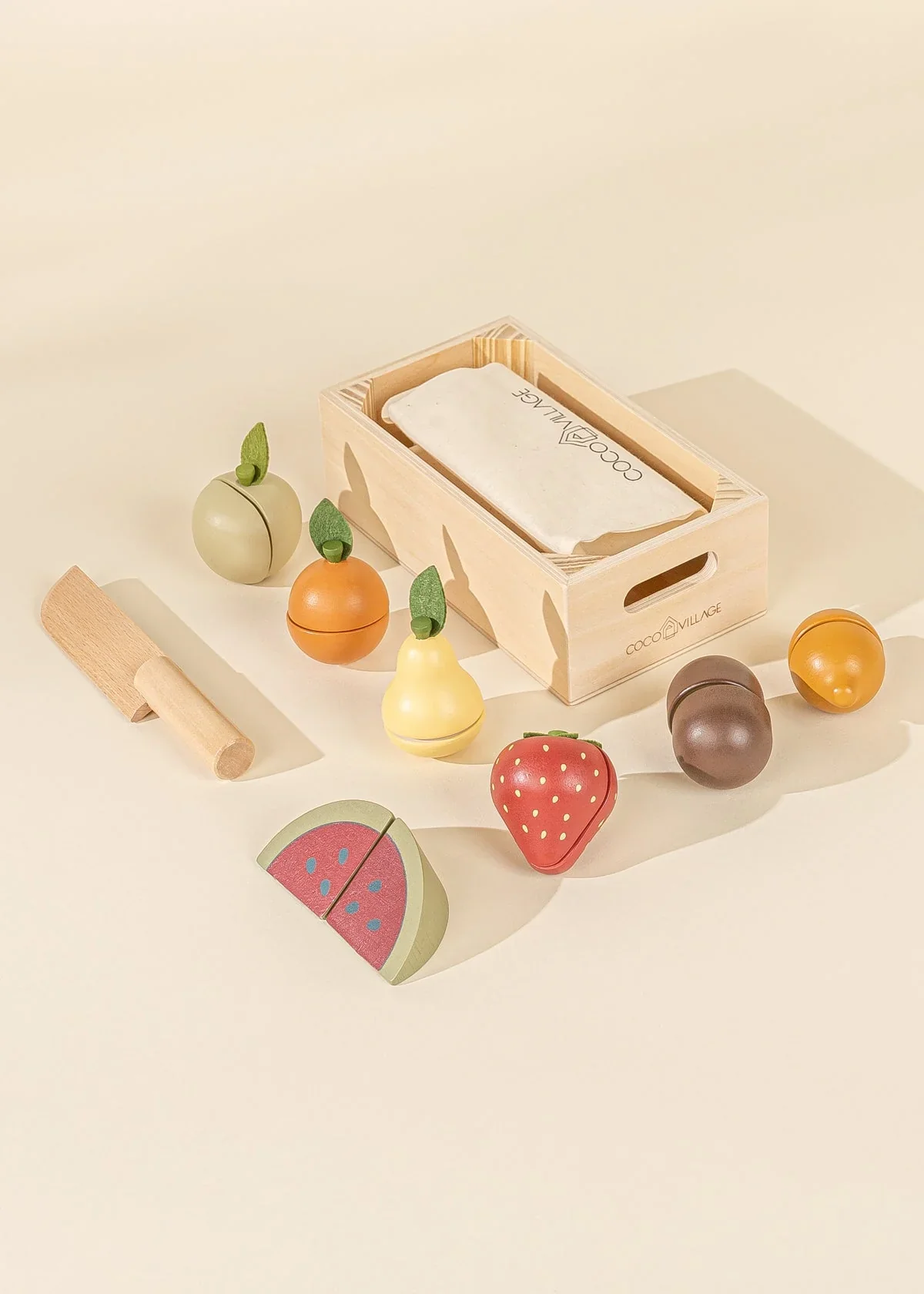 Wooden Fruits Playset - Image 5