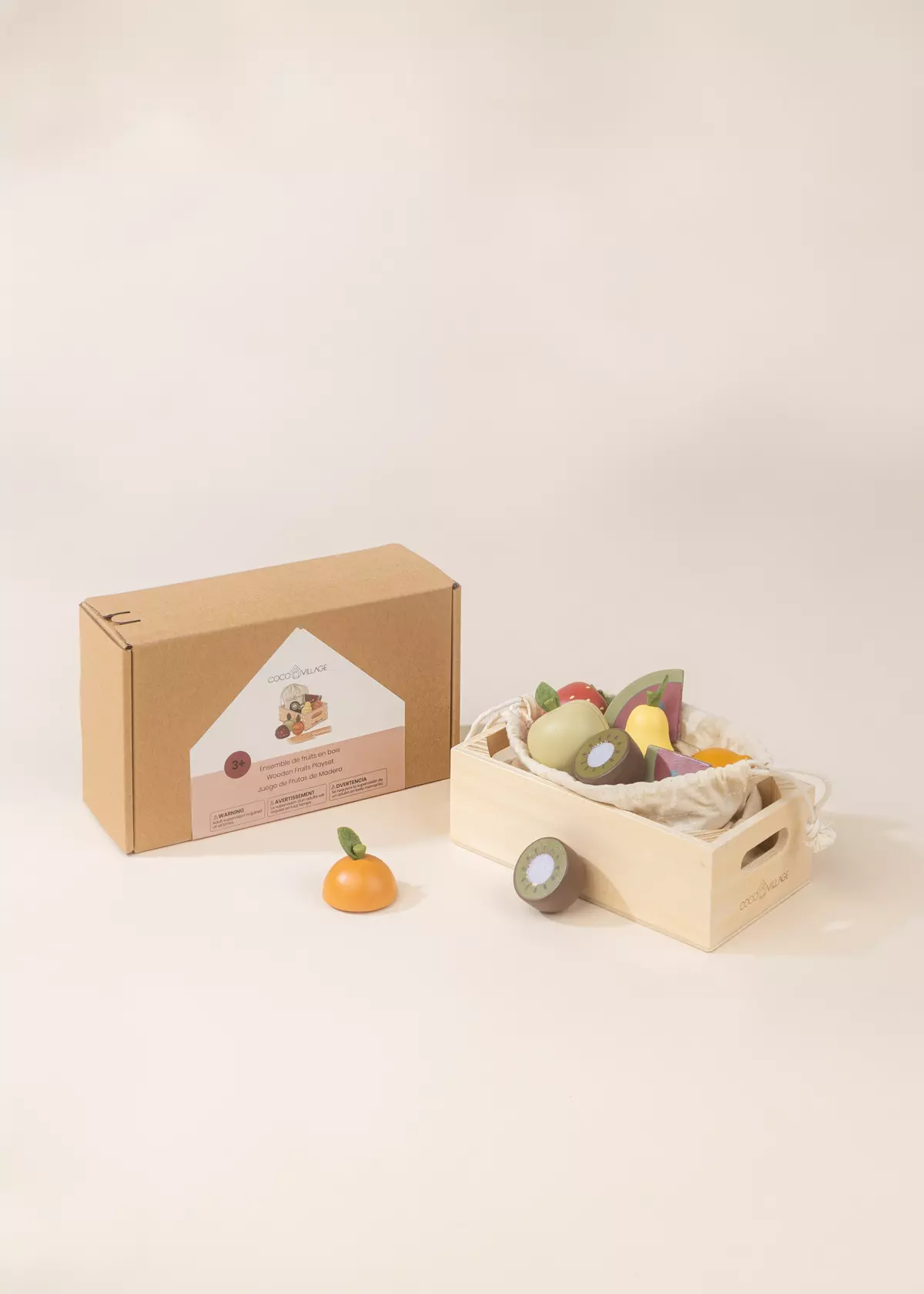 Wooden Fruits Playset - Image 9